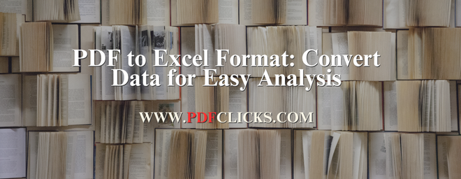 PDF to Excel Format: Convert Data for Easy Analysis
